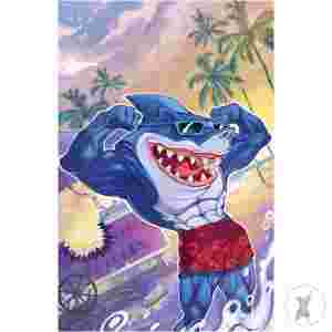 Street Sharks #1 Variant Ri (10) (Beals Full Art) Incv 1:10