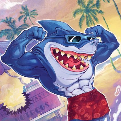 Street Sharks #1 Variant Ri (10) (Beals Full Art) Incv 1:10