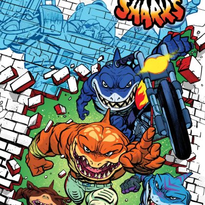 Street Sharks #1 Variant Ri (25) (Catalan) Incv 1:25