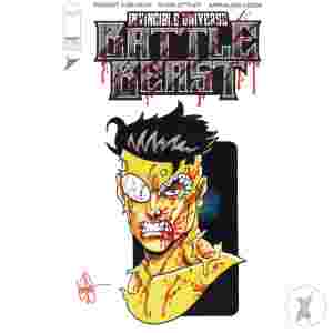 Df Battle Beast #1 Haeser Invincible Sketch (C: 0-1-2)