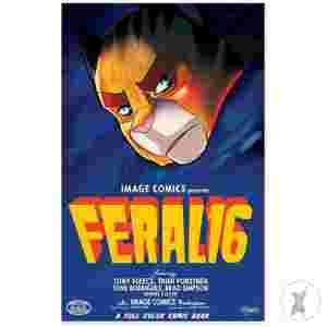 Feral #16 Cvr B Trish Forstner & Tony Fleecs Movie Poster Homage Var
