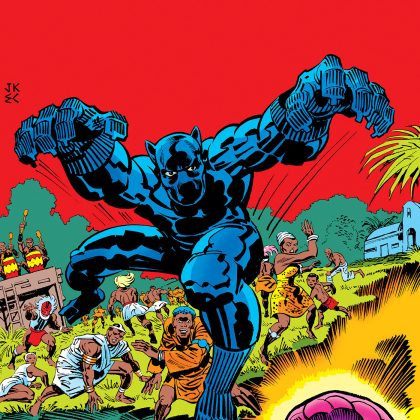Black Panther: Revenge Of The Black Panther Omnibus Jack Kirby Cover [Dm Only]