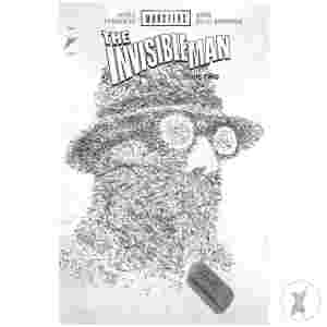 Universal Monsters The Invisible Man #2 (Of 4) Cvr D Inc 1:25 Mike Del Mundo Classic Horror Var