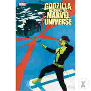 Godzilla Destroys The Marvel Universe #3 Jeremy Wilson Variant Incv 1:25