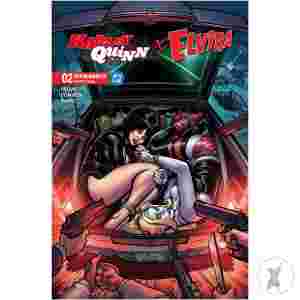 Harley Quinn X Elvira #2 Cvr B Chad Hardin (C: 1-1-2)