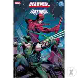 Marvel/Dc: Deadpool/Batman #1 Marco Checchetto Variant