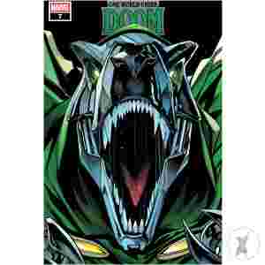 One World Under Doom #7 Geoff Shaw Doomasaur Variant