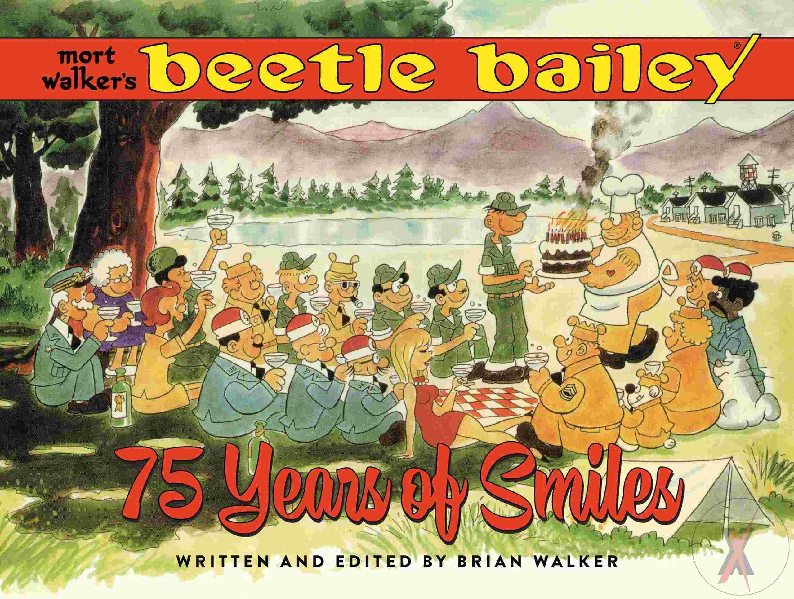 Mort Walkers Beetle Bailey 75 Years Of Smiles Hc (C: 0-1-2)