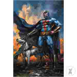 The Blue Falcon & Dynomutt #1 Cvr F Lucio Parrillo Foil Vir