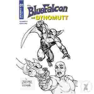 The Blue Falcon & Dynomutt #1 Cvr L 10 Copy Incv Line Art (C