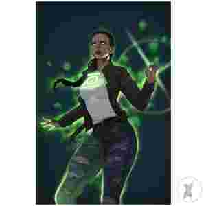 Absolute Green Lantern #7 Cvr C Lesley Leirix Li Card Stock Var