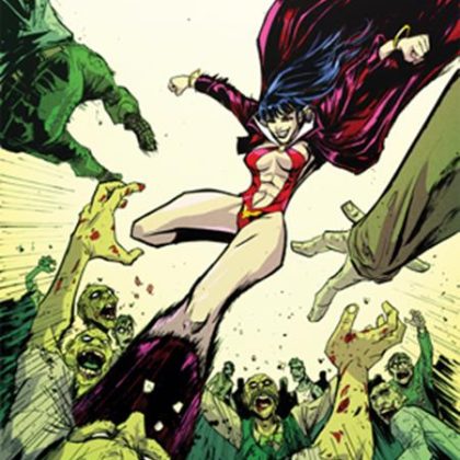 Die!Namite Blood Red #1 Cvr H Inc 1:10 David Cousens Virgin Var