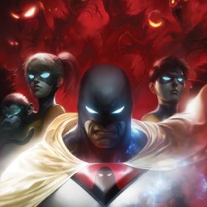 Space Ghost #4 Cvr E Francesco Mattina Metal Premium Cvr Var