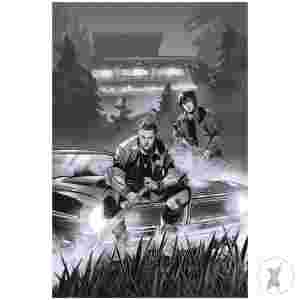 Supernatural #1 Cvr O Inc 1:40 Eder Messias Line Art Virgin Var