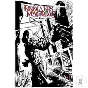 Romanis Magicae #3 (Of 4) Cvr B Paul Peart Smith Black White And Red Var