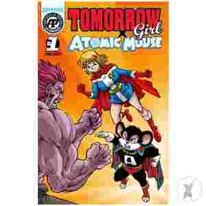 Tomorrow Girl X Atomic Mouse #1 Cvr B Ben Dunn Lunar Exclusive Var (One Shot)