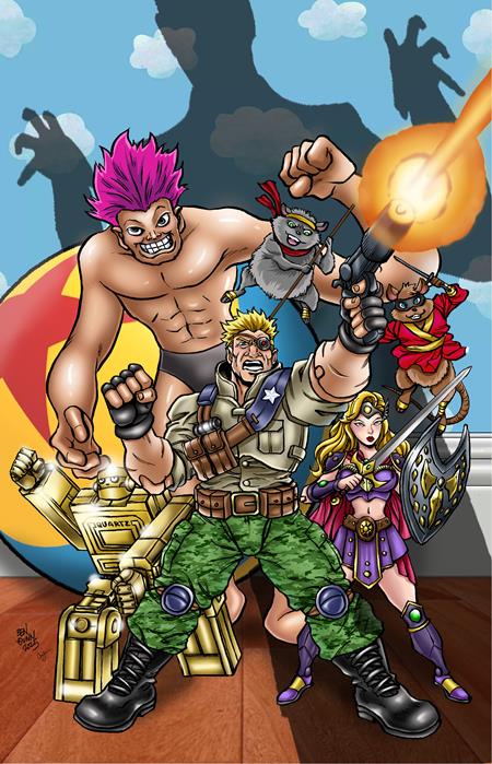 Toy Box Guardians #1 Cvr B Ben Dunn Lunar Exclusive Var (One Shot)
