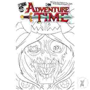 Adventure Time (2025) #6 Cvr F Inc 1:50 Nick Winn B&W Var