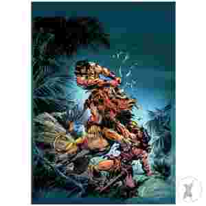 Savage Sword Of Conan Reforged #1 (Of 4) Cvr C Roberto De La Torre Foil Virgin (Mr)