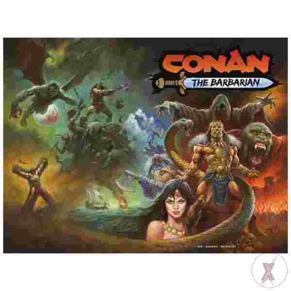 Conan The Barbarian #25 Cvr F Alex Horley Wraparound Card Stock Var (Mr)