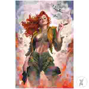 Heat Seeker Exposed A Gun Honey Series #1 (Of 4) Cvr N Sdcc Exclusive Tehani Farr Virgin Var (Mr) Limited To 600 Copies Allocations May Occur
