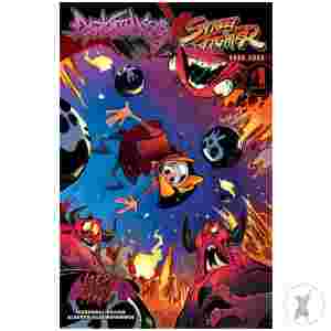 Darkstalkers X Street Fighter Dark Love #1 (One Shot) Cvr B Brett Bean Var