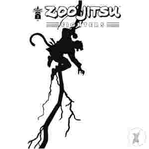 Zoo Jitsu Fighters #3 (Of 4) Cvr E Sadzinski B&W (C: 0-1-2)