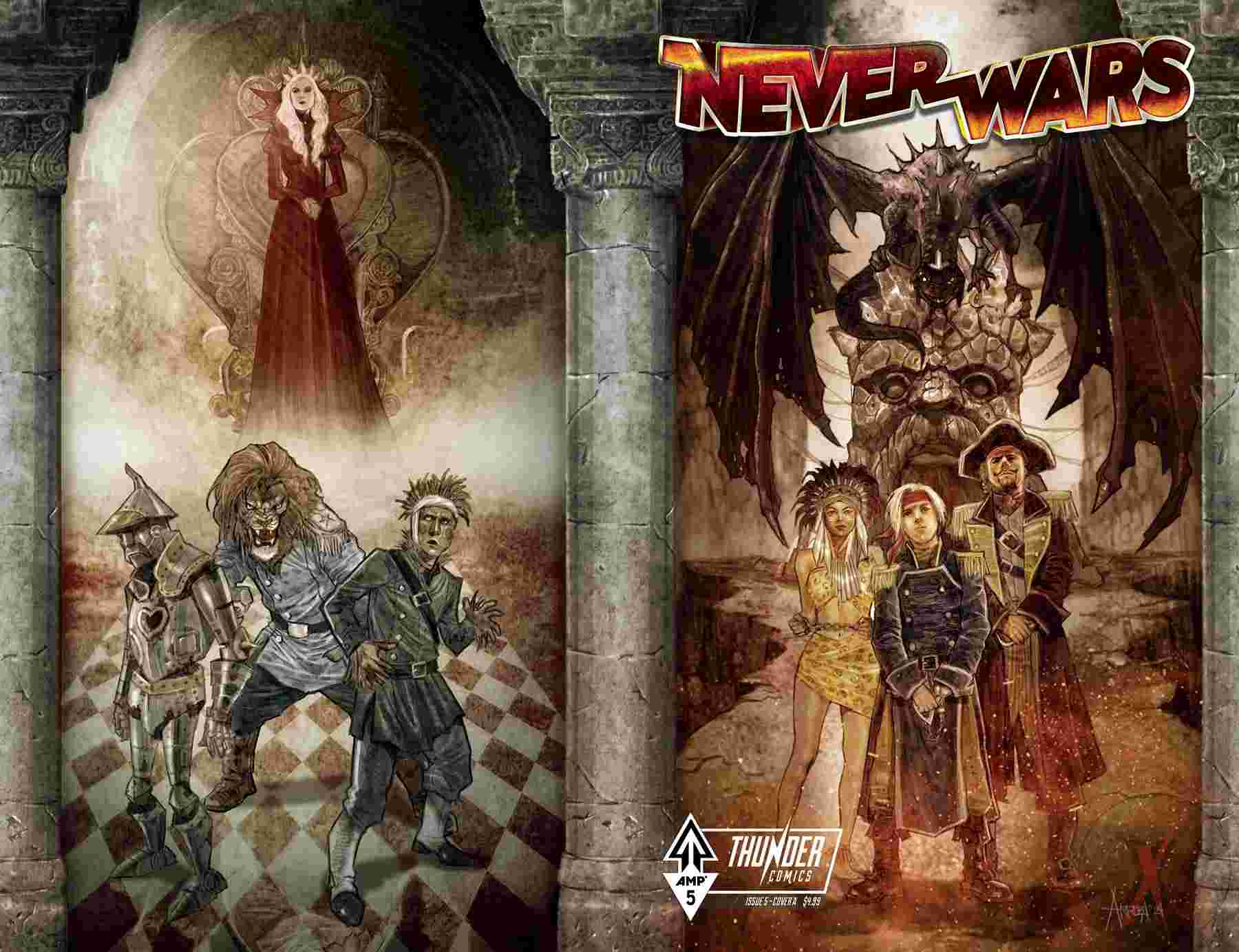 Neverwars #5 Cvr A Erwin J Arroza Wraparound