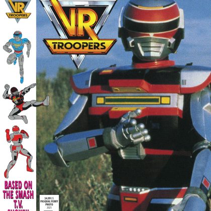 Vr Troopers/Power Rangers Flipbook Facsimile Edition #2 A Main (Dressed, Ferry/Photo)