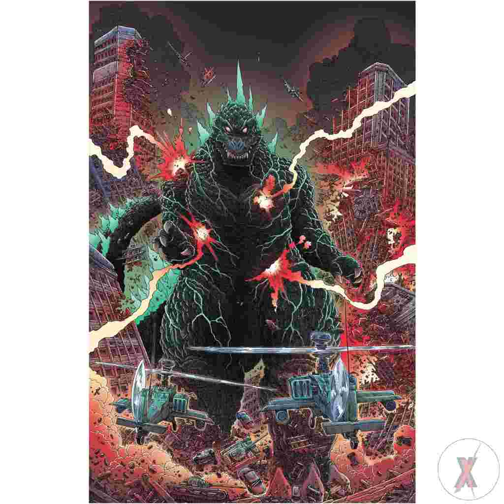 Godzilla [Kai-Sei Era] #4 Variant Ri (25) (Stokoe Full Art) Incv 1:25