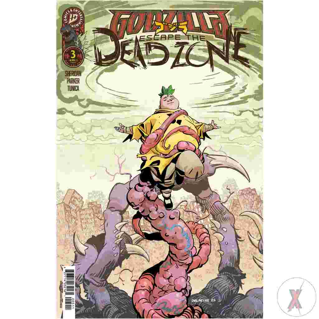 Godzilla: Escape The Deadzone [Kai-Sei Era] #3 Variant B (Delpeche)
