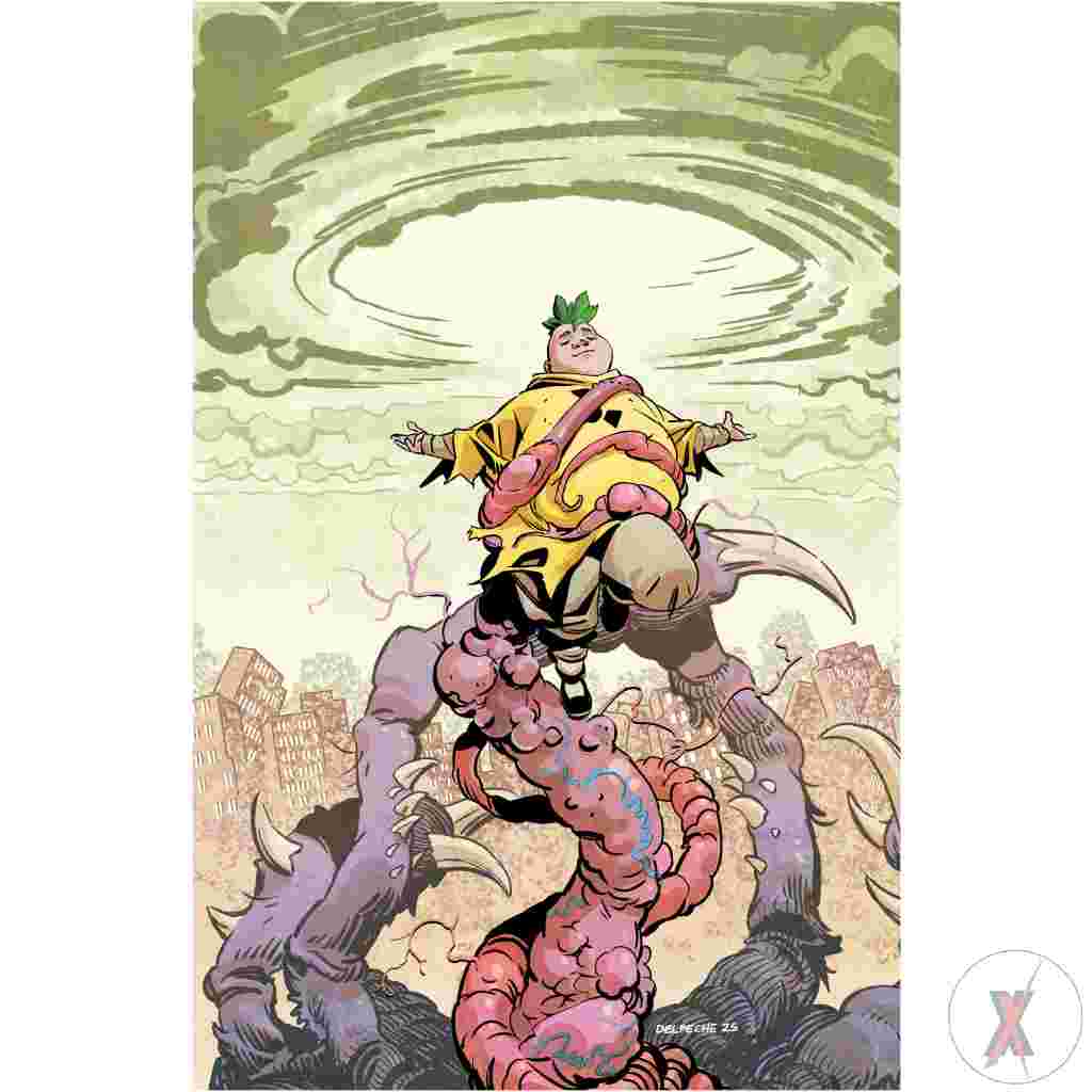 Godzilla: Escape The Deadzone [Kai-Sei Era] #3 Variant Ri (25) (Delpeche Full Art B&W) Incv 1:25