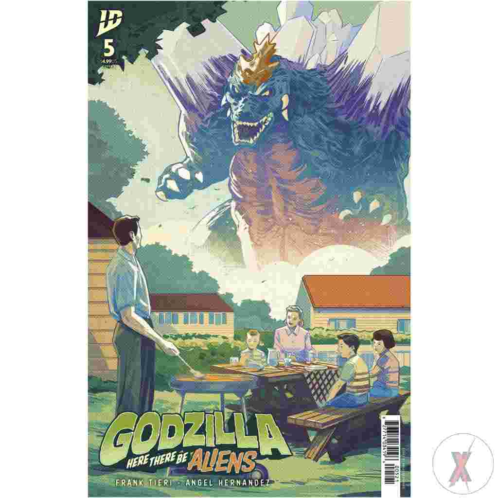 Godzilla: Here There Be Aliens #5 Variant B (Hernandez)