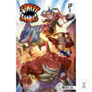 Street Sharks #2 Variant B (Santolouco)