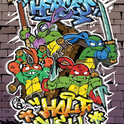 Tales Of The Teenage Mutant Ninja Turtles #1 Variant Ri (50) (Lankryâ Mural Full Art) Incv 1:50