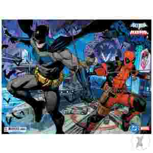 Dc Marvel Batman Deadpool #1 (One Shot) Cvr B Dan Mora Batman Deadpool Wraparound Card Stock Var
