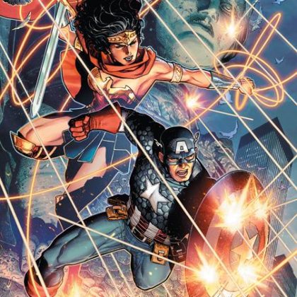 Dc Marvel Batman Deadpool #1 (One Shot) Cvr E Jim Cheung Wonder Woman Captain Americaâ Card Stock Var