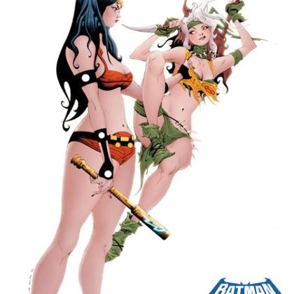Dc Marvel Batman Deadpool #1 (One Shot) Cvr J Jae Lee Big Barda Savage Land Rogue Card Stock Var