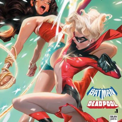 Dc Marvel Batman Deadpool #1 (One Shot) Cvr L Alexander Lozano Wonder Woman Ms Marvel Card Stock Var