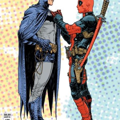 Dc Marvel Batman Deadpool #1 (One Shot) Cvr N Frank Quitely Batman Deadpool Card Stock Var