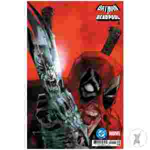 Dc Marvel Batman Deadpool #1 (One Shot) Cvr Q Bill Sienkiewicz Incredible Hulk 340 Homage Card Stock Var