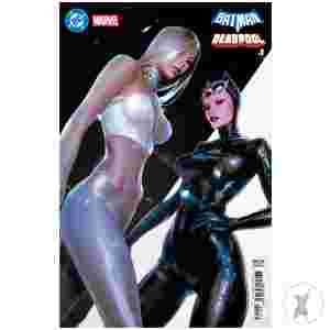 Dc Marvel Batman Deadpool #1 (One Shot) Cvr S Sozomaika Catwoman Emma Frost Card Stock Var
