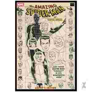 Amazing Spider Man By Steve Ditko Artists Edition Hc Direct Market Exclusive Web Cvr