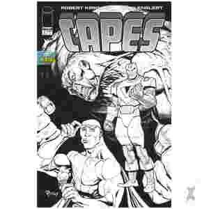 Capes #2 Cvr E Inc 1:50 Ryan Ottley B&W Var