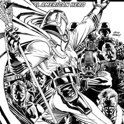 Gi Joe A Real American Hero #323 Cvr B Andy Kubert B&W Var