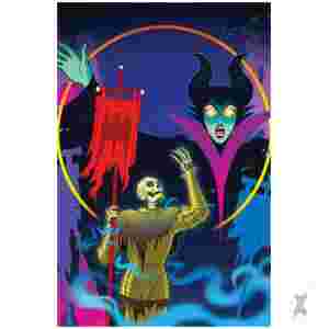 Disney Villains Maleficent #3 Cvr H Inc 1:15 Paulina Ganucheau Virgin Var