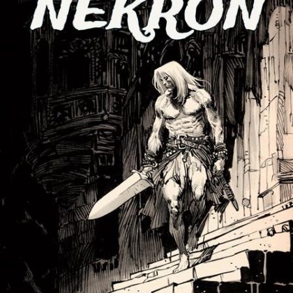 Fire And Ice Nekron #1 (One Shot) Cvr F Inc 1:10 Dan Panosian Line Art Var
