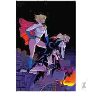 Harley Quinn X Elvira #3 Cvr K Inc 1:20 Amanda Conner Night Virgin Var