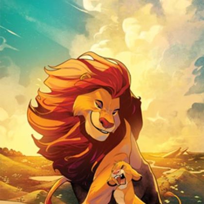 Lion King #1 Cvr F Edwin Galmon Metal Virgin Var