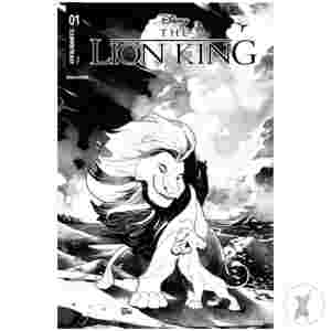 Lion King #1 Cvr I Inc 1:15 Edwin Galmon Line Art Var